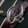 Cartier Crash Skeleton Ref. WHCH0008 Limited 60 Pieces platinum with burgundy numerals