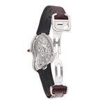 Cartier Crash Skeleton Ref. WHCH0008 Limited 60 Pieces platinum with burgundy numerals