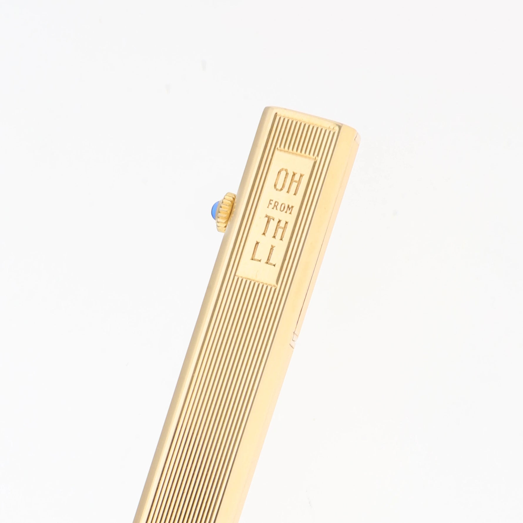 Cartier Retractable Pencil Watch 14K yellow gold vintage