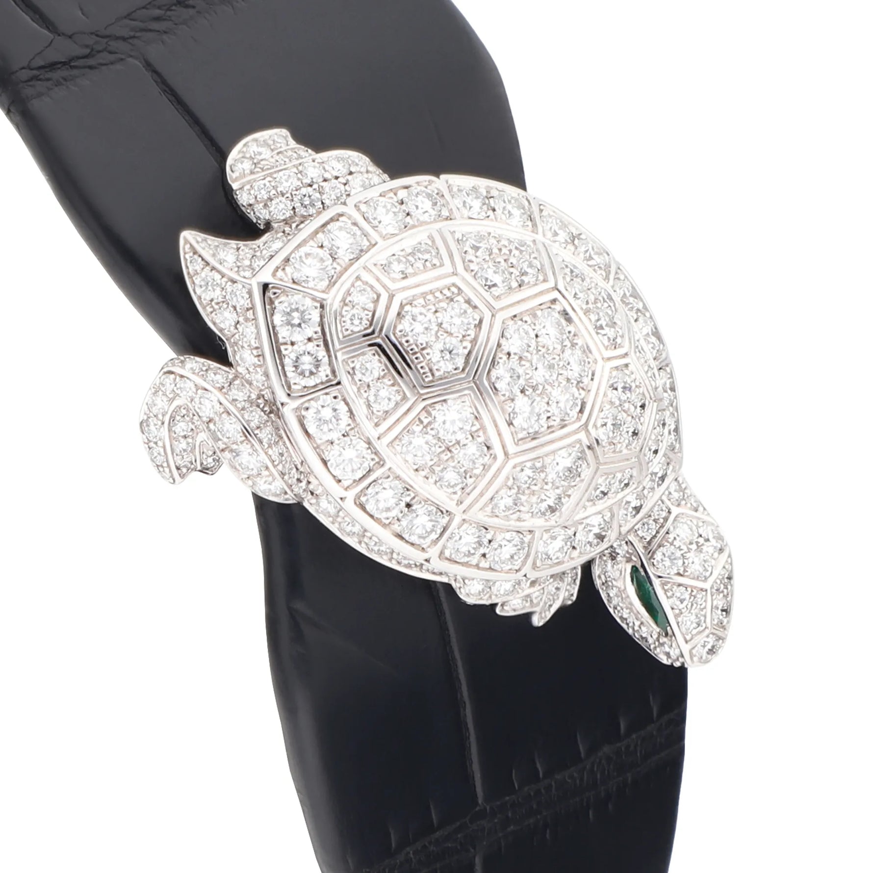 Cartier Secret “Tortue” Ref. HPI00518 18k white gold diamonds 
