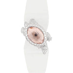 Cartier Secret “Tortue” Ref. HPI00519 Morganite white gold diamonds