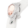 Cartier Secret “Tortue” Ref. HPI00519 Morganite white gold diamonds