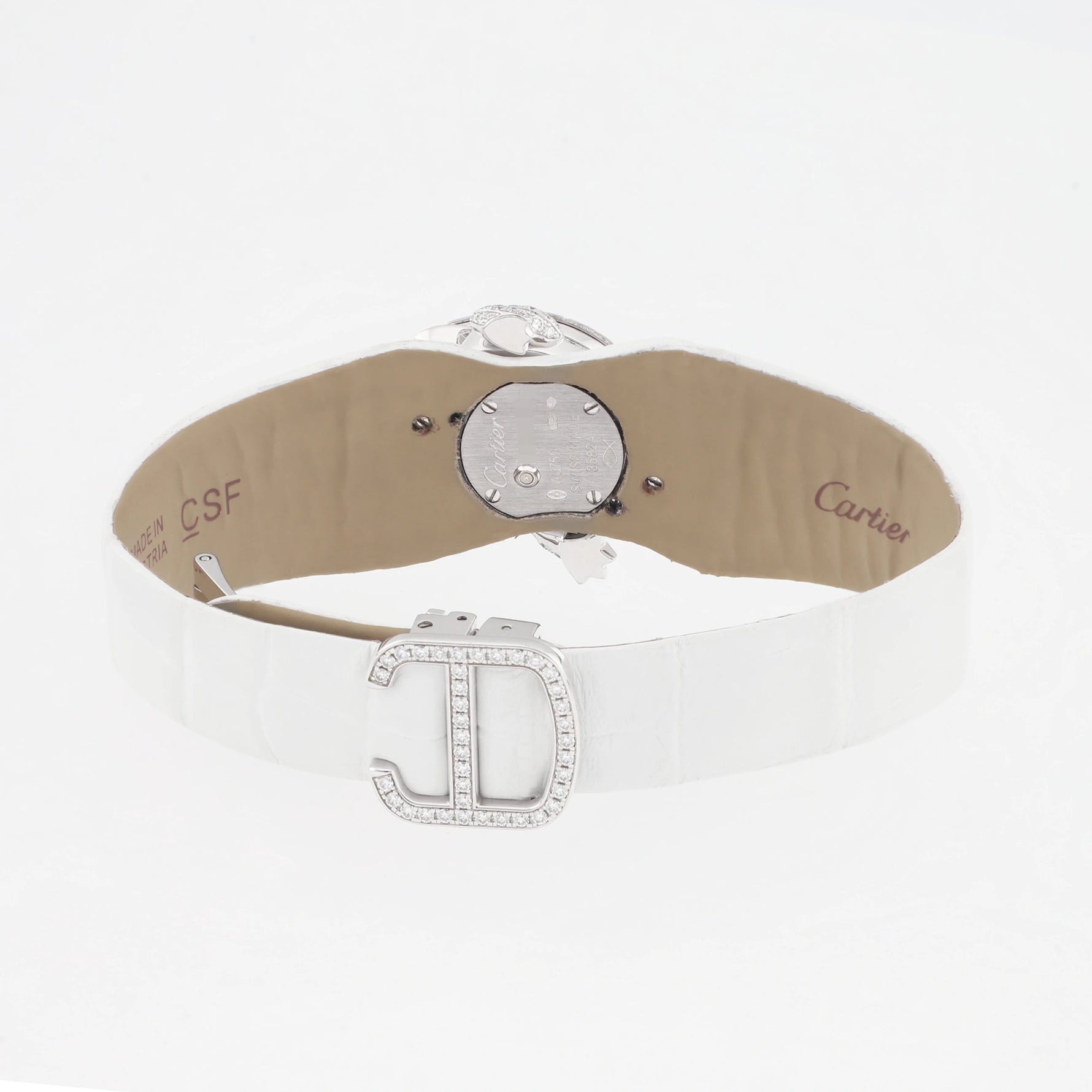 Cartier Secret “Tortue” Ref. HPI00519 Morganite white gold diamonds