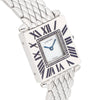 Cartier Tank Obus 18k white gold mother of pearl dial