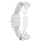 Cartier Tank Obus 18k white gold mother of pearl dial