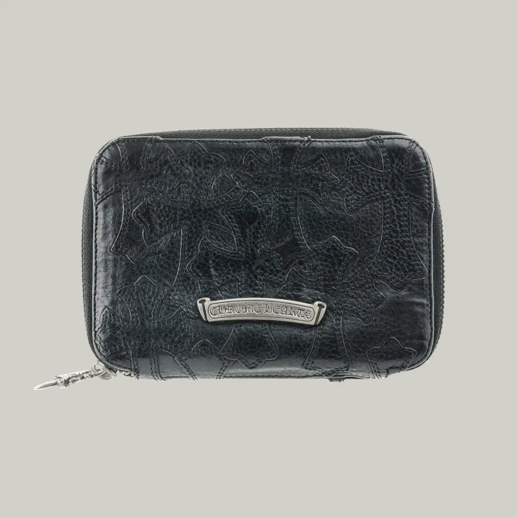 Chrome Hearts Bank Robber Flooded Cross Patch Wallet