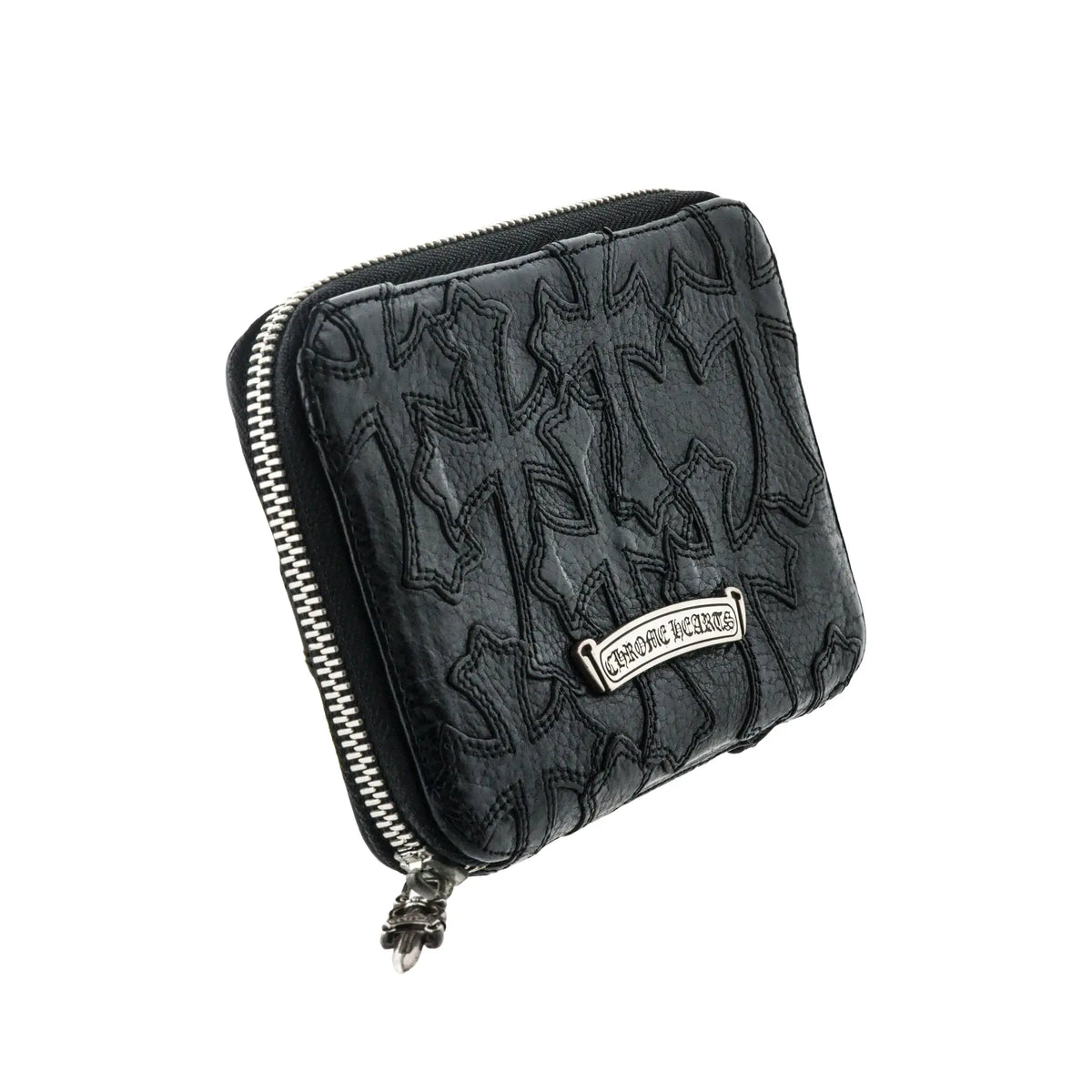 Chrome Hearts Bank Robber Flooded Cross Patch Wallet