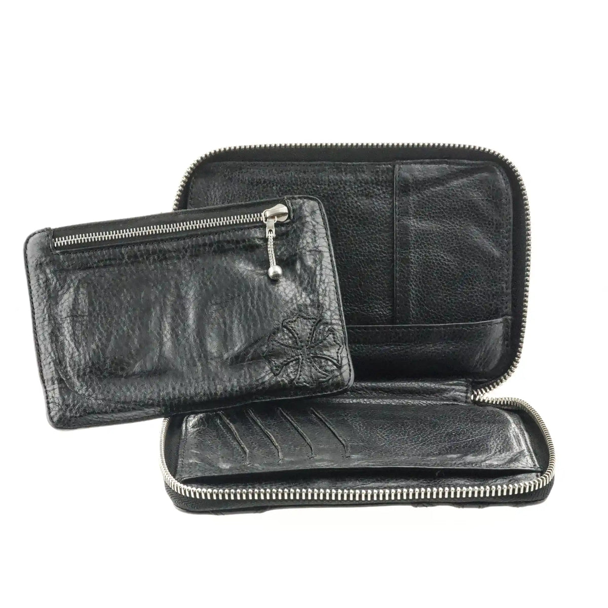 Chrome Hearts Bank Robber Flooded Cross Patch Wallet