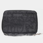 Chrome Hearts Cemetery Cross Patch Zip Wallet