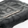 Chrome Hearts Cemetery Cross Patch Zip Wallet