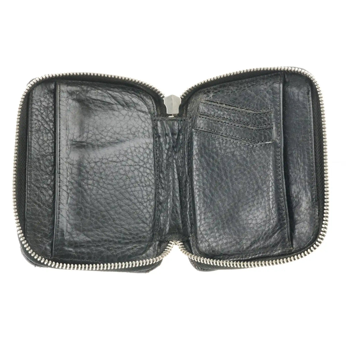 Chrome Hearts Cemetery Cross Patch Zip Wallet