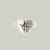 Chrome Hearts R.I.P Heart Ring
