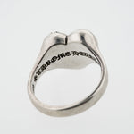 Chrome Hearts R.I.P Heart Ring