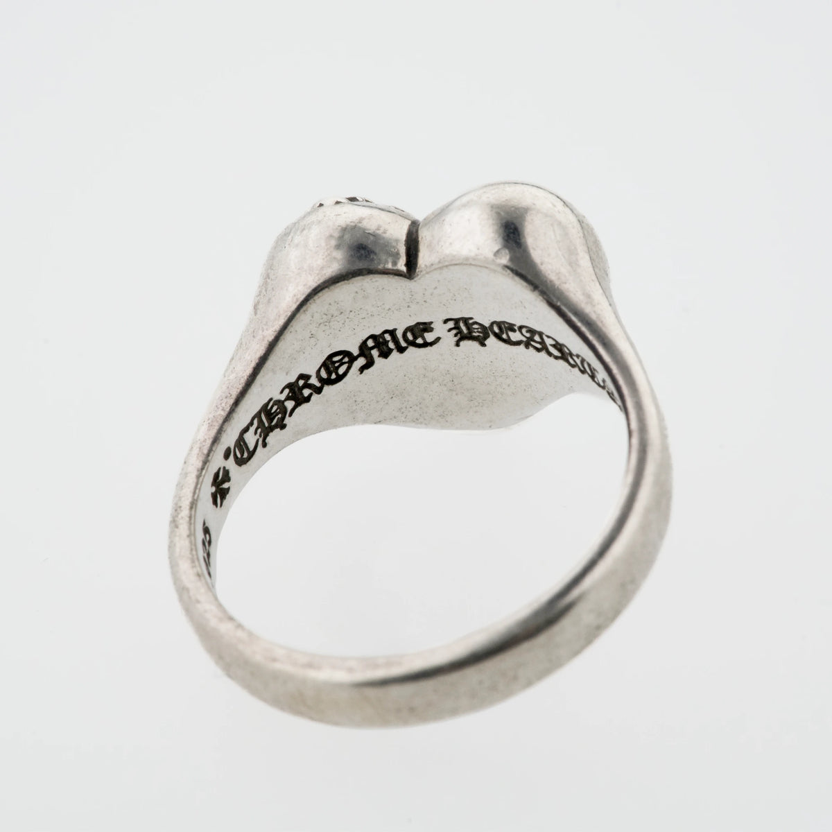 Chrome Hearts R.I.P Heart Ring