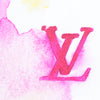 Watercolor Monogram Print Skateboard