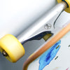 Watercolor Monogram Print Skateboard