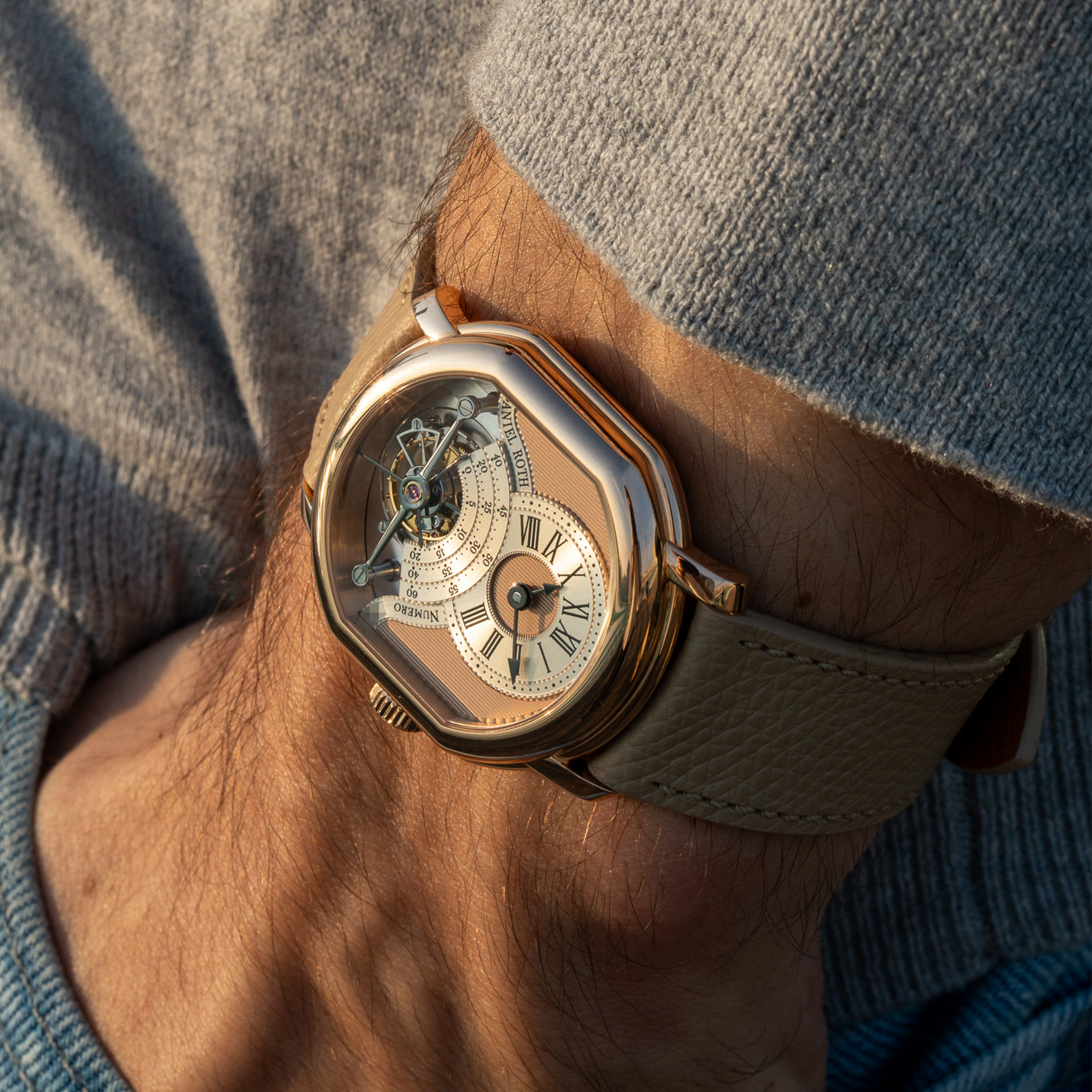 Daniel Roth Ref. DAAD01 Tourbillon 18k rose gold limited edition