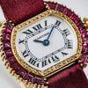 Ellipse Ruby & Yellow Diamonds Bezel