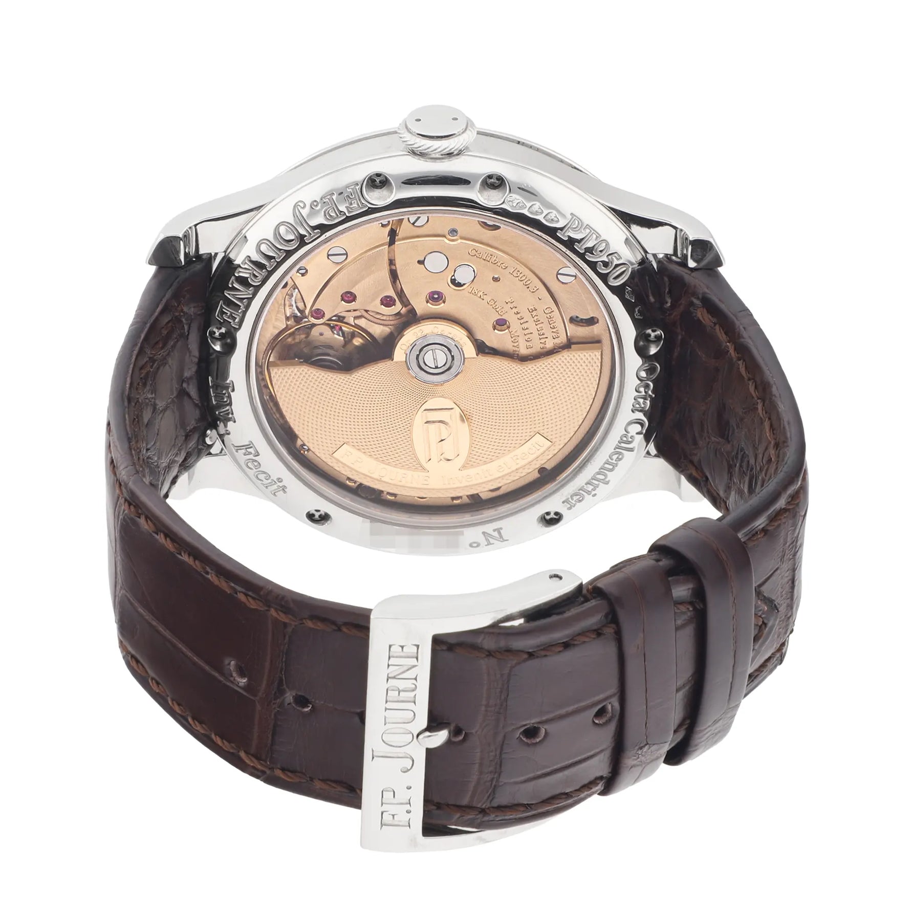 F.P.Journe Octa Calendrier Ref. Q platinum grey dial 40mm