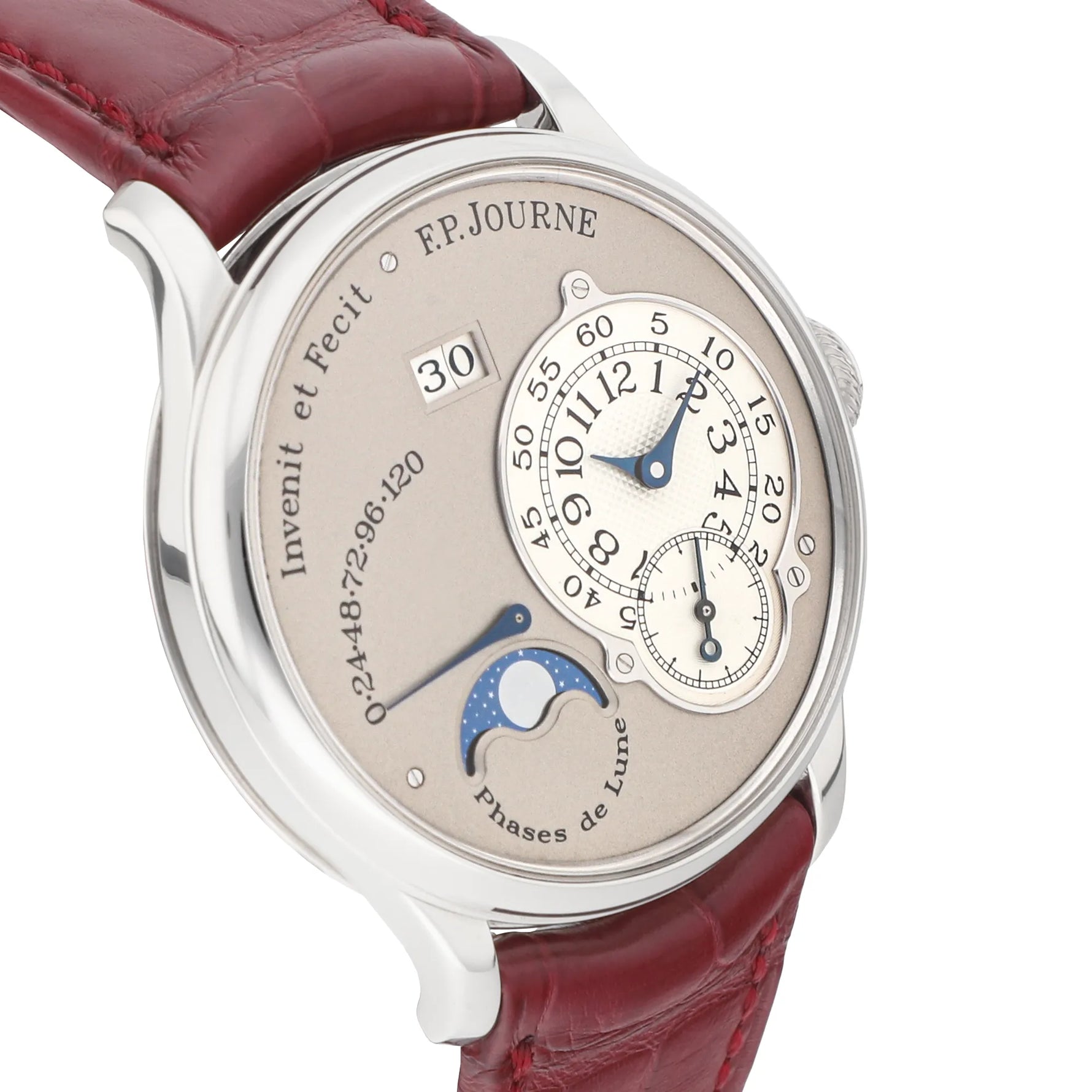 F.P.Journe Octa Lune Ref. L platinum grey dial and rose gold movement