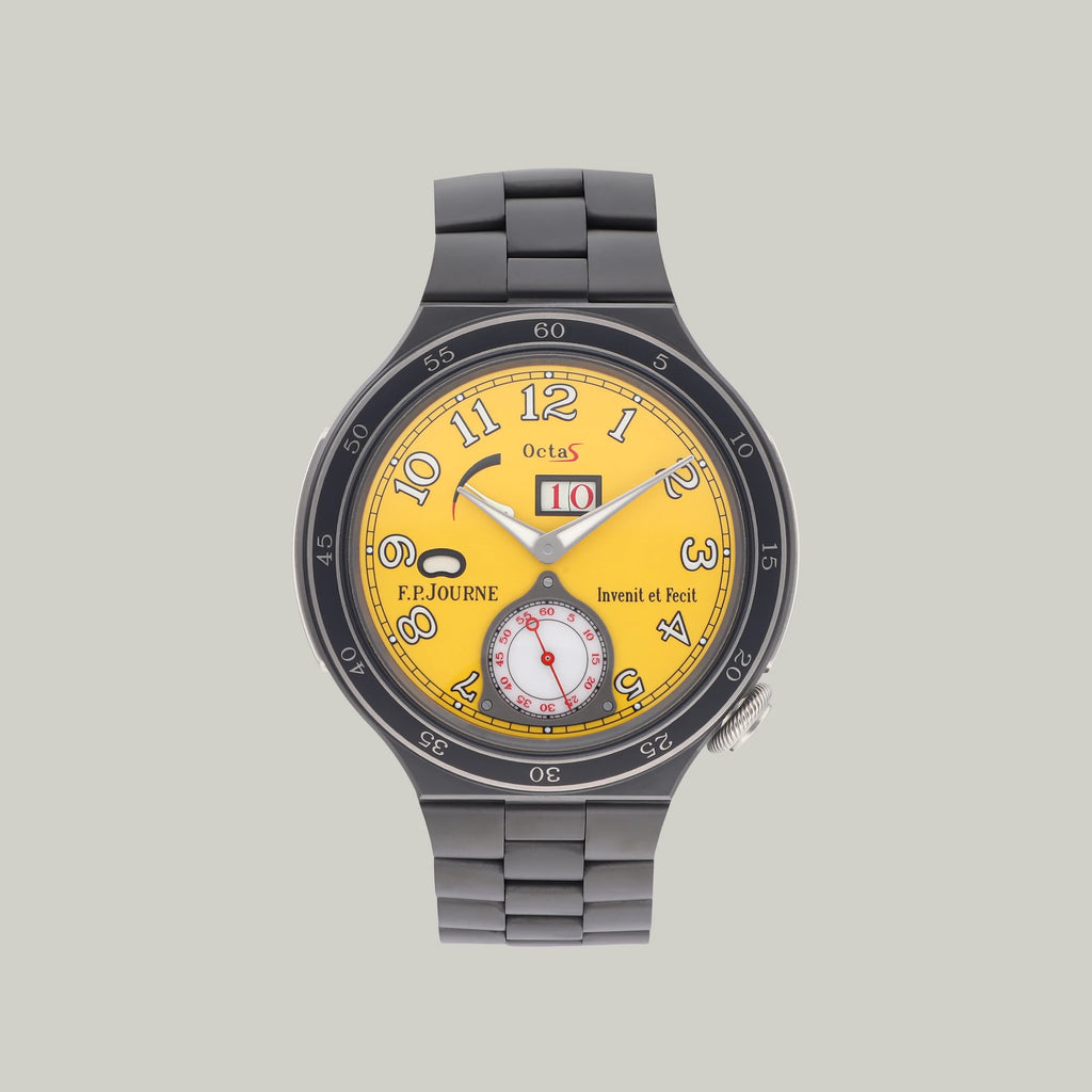 F.P.Journe Octa Sport Ref. ARS 2 titanium yellow dial