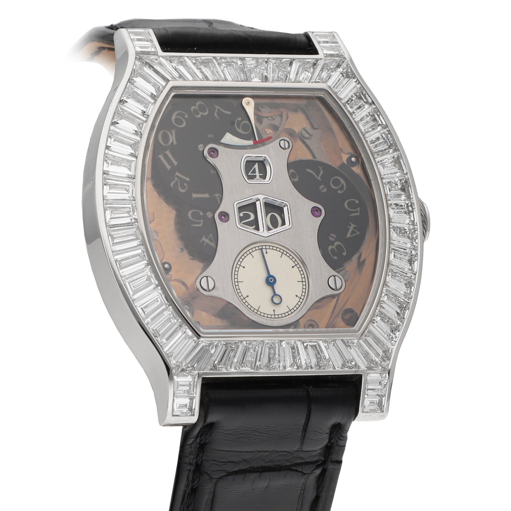 F.P.Journe Vagabondage II Ref. VII Diamond Set platinum