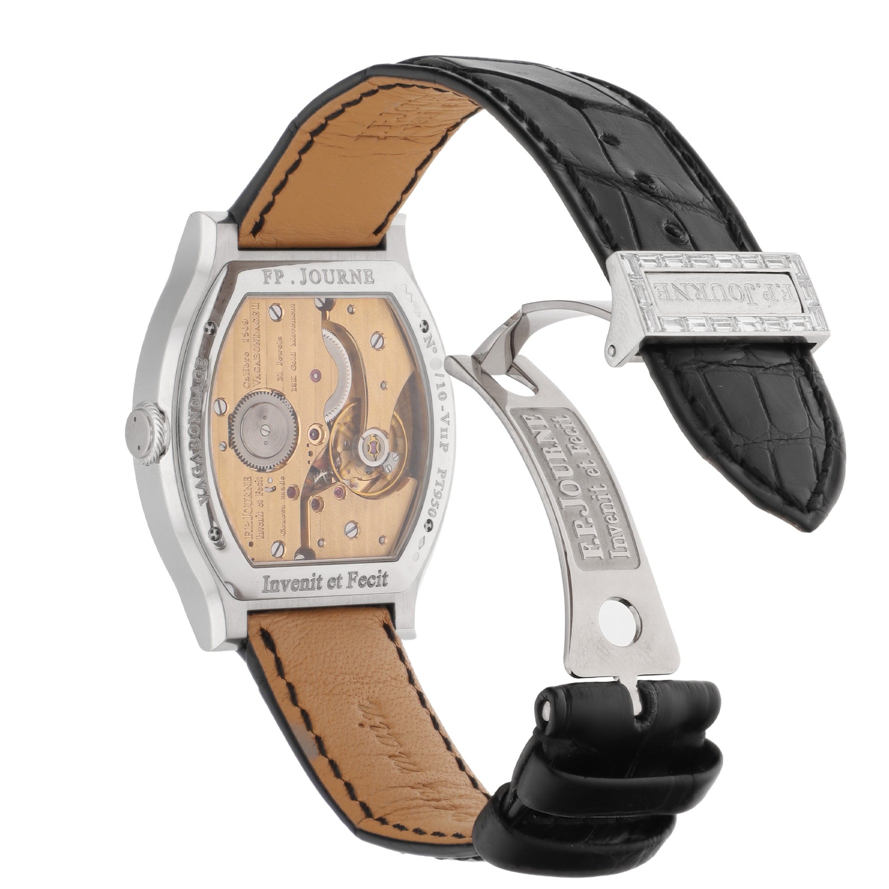 F.P.Journe Vagabondage II Ref. VII Diamond Set platinum