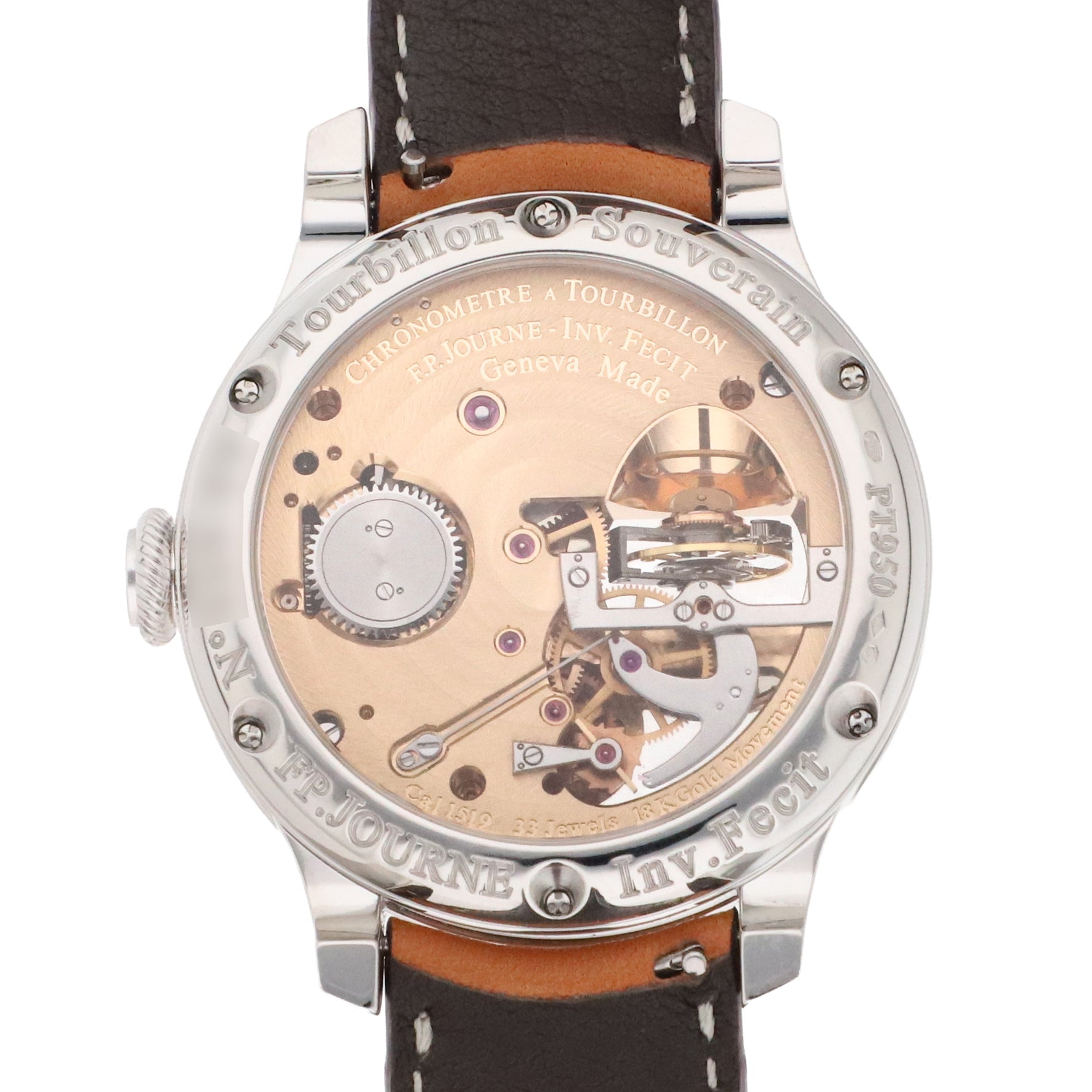 F.P.Journe Vertical Tourbillon Ref. TV platinum