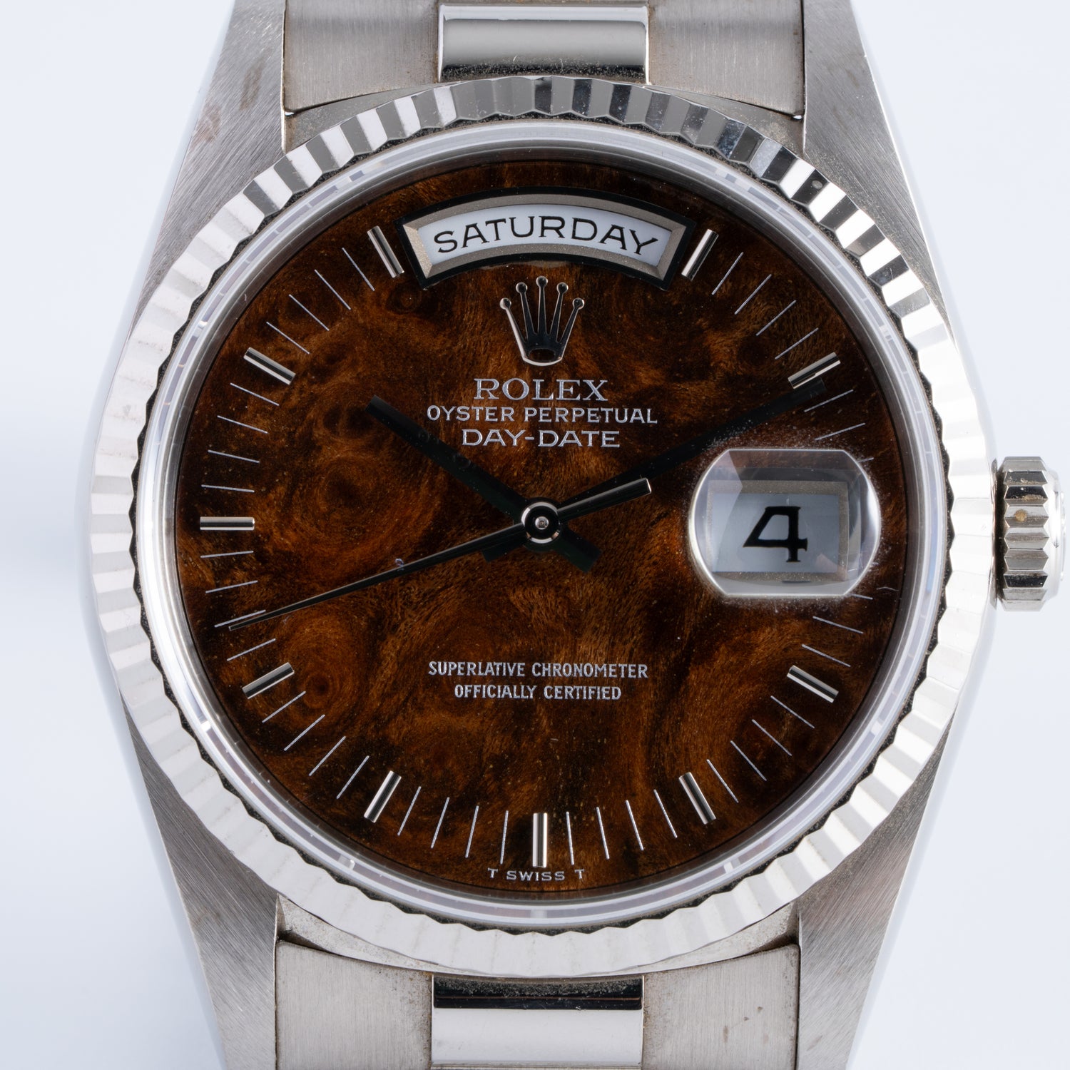Day-Date Ref. 18239 "Mahogany Wood" Dial