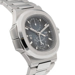 Nautilus Travel-Time Flyback Chronograph Ref. 5990/1A-0011 Double signed Tiffany & Co. stainless steel