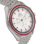 Omega Speedmaster Ref. 310.55.42.50.52.001 White Gold and Ruby