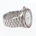 Omega Speedmaster Ref. 310.55.42.50.52.001 White Gold and Ruby