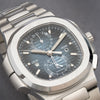 Nautilus Travel-Time Flyback Chronograph Ref. 5990/1A-0011 Double signed Tiffany & Co.