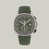 Patek Philippe Aquanaut Ref. 5968G-010 Double Signed Tiffany & Co. white gold green dial