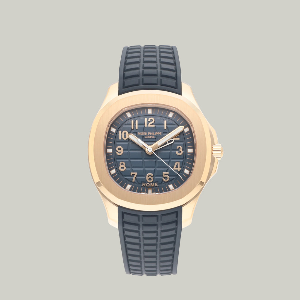 Patek Philippe Aquanaut Travel Time Ref. 5269R-001 rose gold and blue