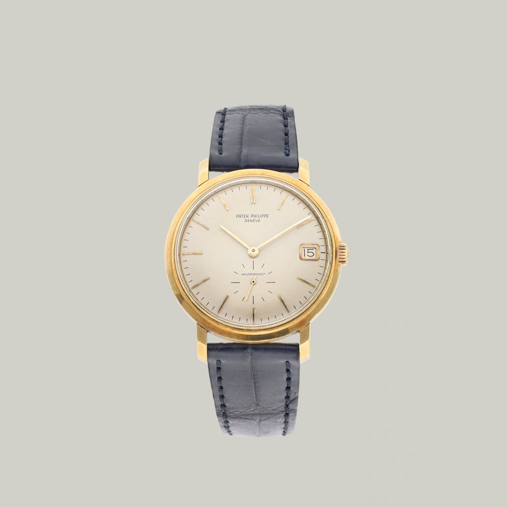Patek Philippe Calatrava Ref. 3445 Double Signed Hausmann & Co