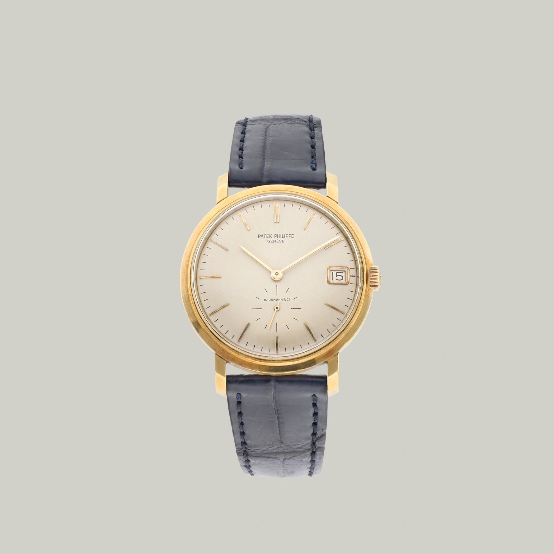 Patek Philippe Calatrava Ref. 3445 Double Signed Hausmann & Co