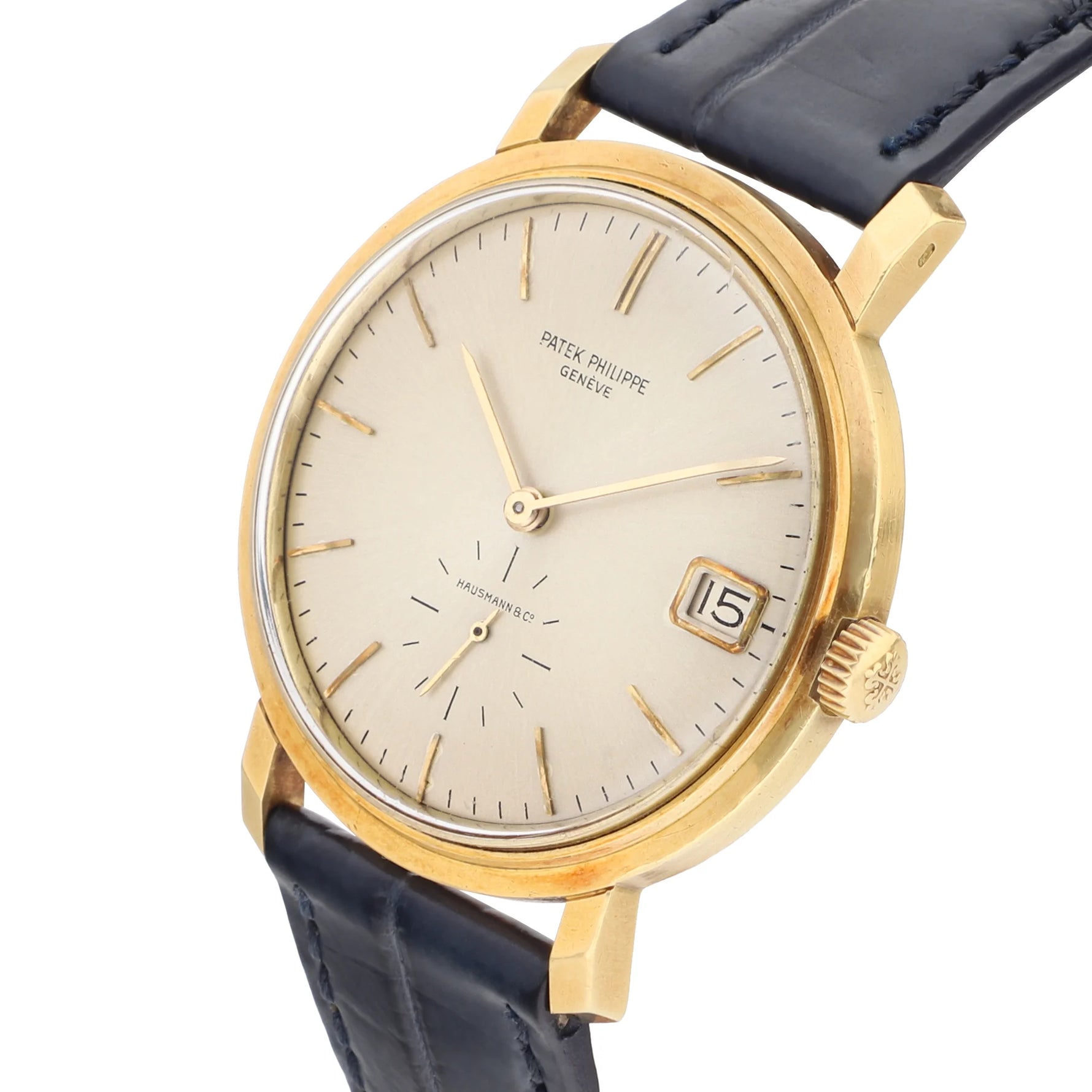 Patek Philippe Calatrava Ref. 3445 Double Signed Hausmann & Co