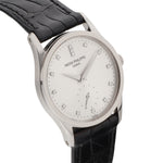 Patek Philippe Calatrava Ref. 3796G-018 white gold with diamond hour markers