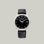 Patek Philippe Calatrava Ref. 5227G-011 white gold black dial red seconds hand and minute track