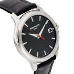 Patek Philippe Calatrava Ref. 5227G-011 white gold black dial red seconds hand and minute track
