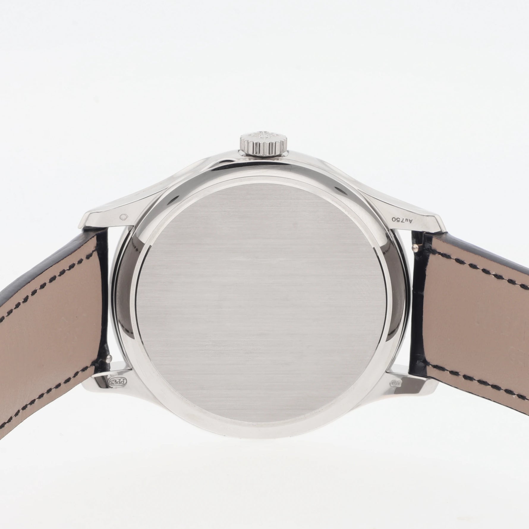 Patek Philippe Calatrava Ref. 5227G-011 white gold black dial red seconds hand and minute track