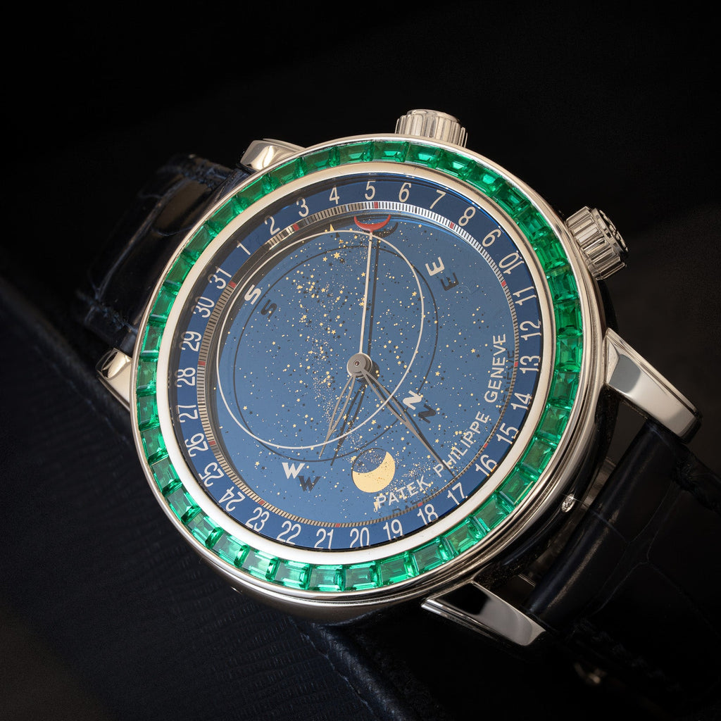 Patek Philippe Grand Complications Celestial Ref. 6104/13P-010 platinum and emeralds