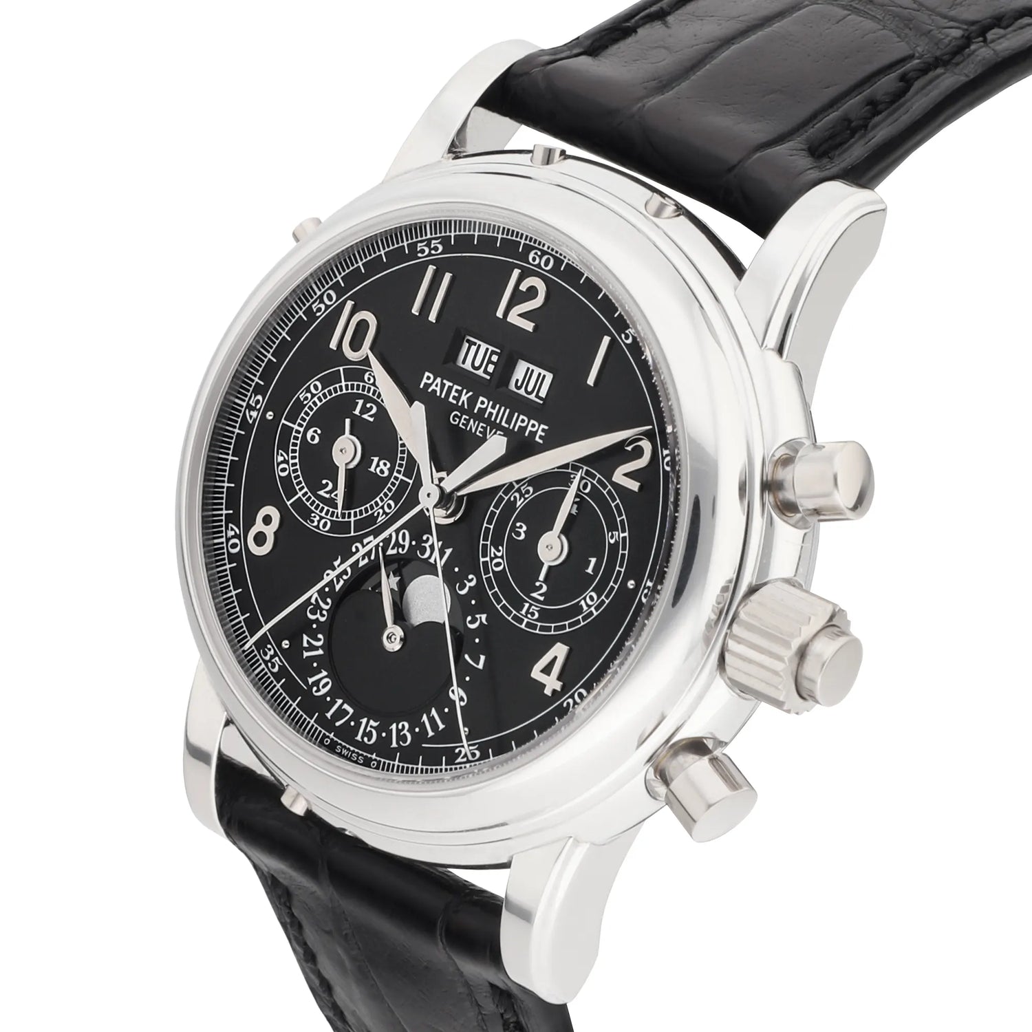 Patek Philippe Grand Complications Ref. 5004P-022 platinum black dial split-seconds chronograph