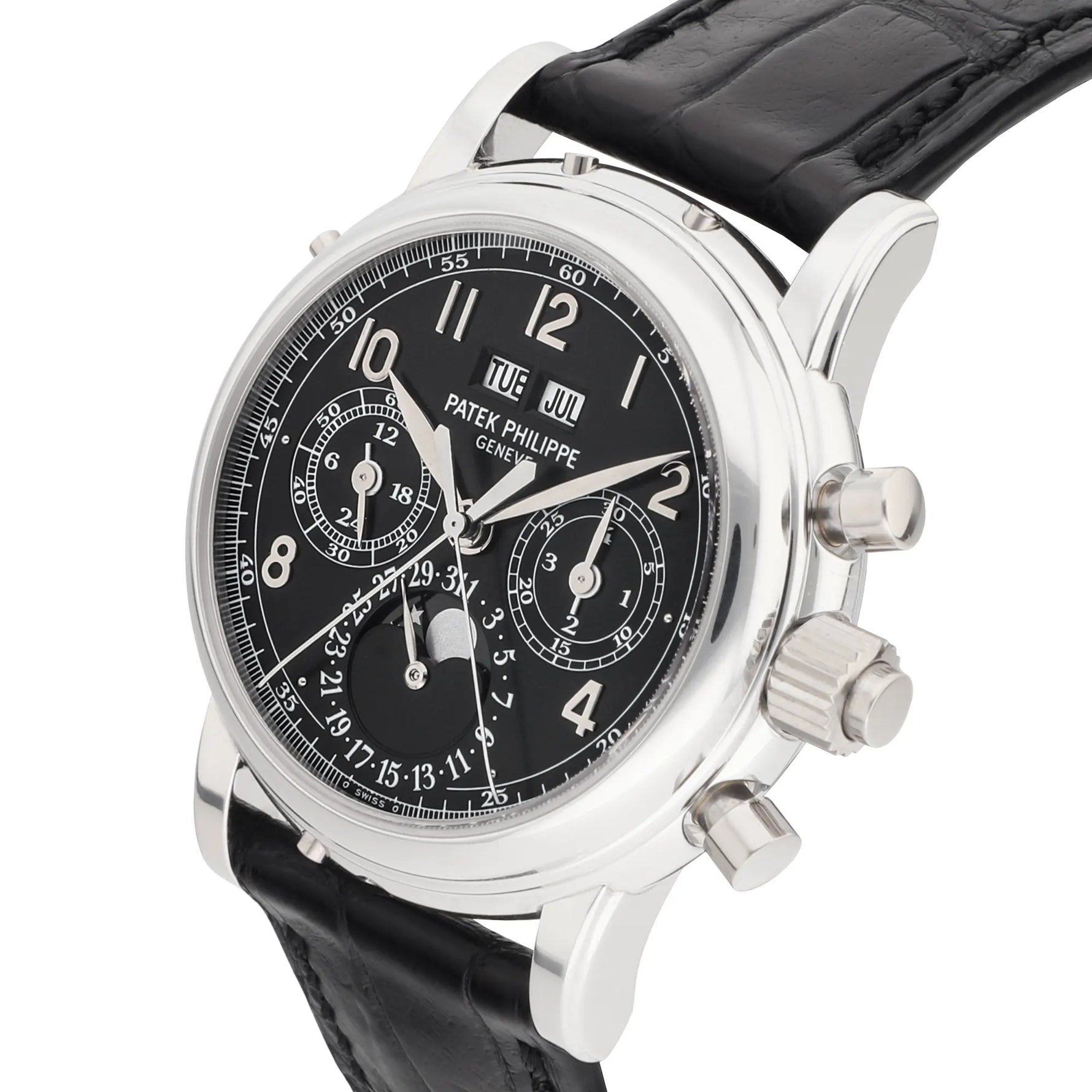 Patek Philippe Grand Complications Ref. 5004P-022 platinum black dial split-seconds chronograph