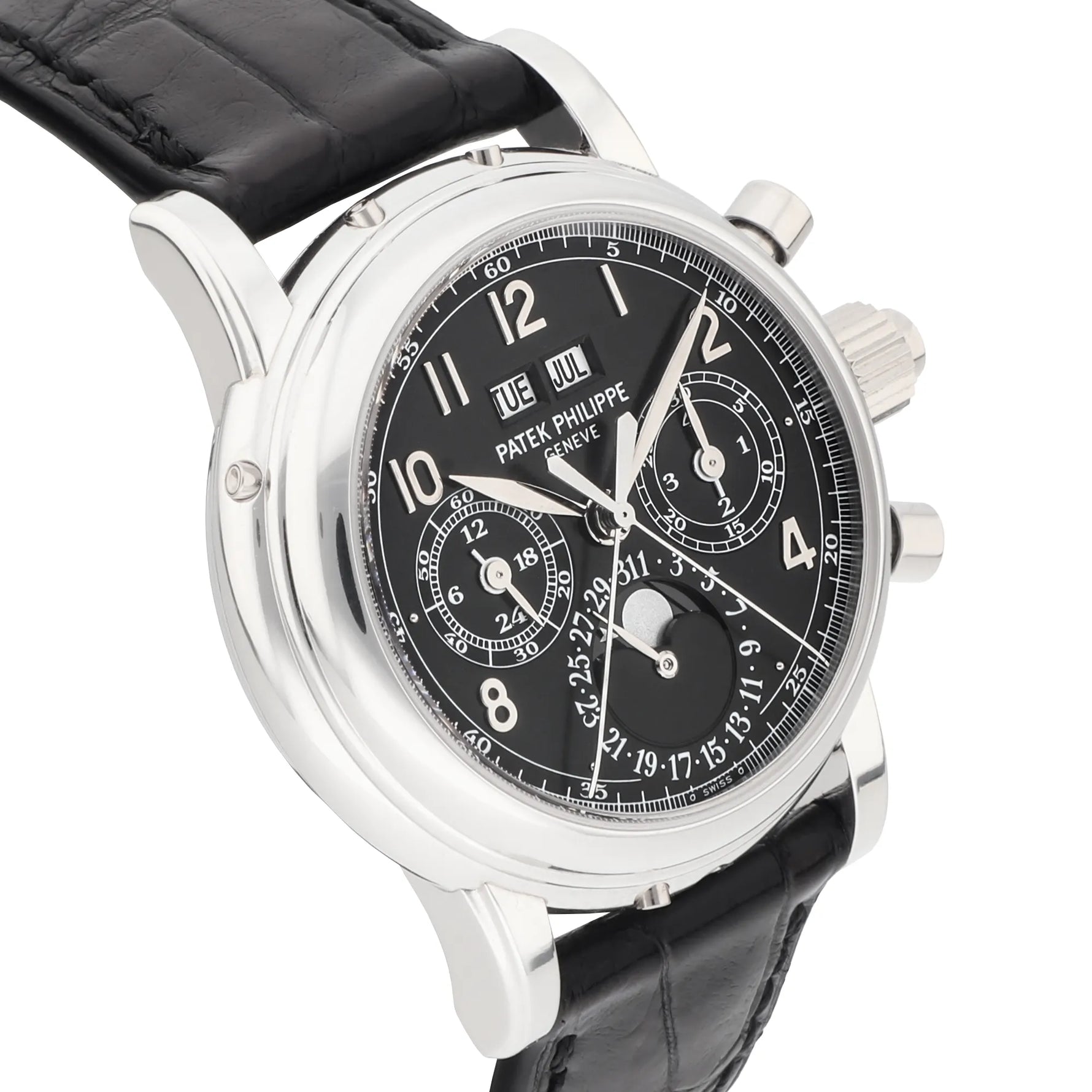 Patek Philippe Grand Complications Ref. 5004P-022 platinum black dial split-seconds chronograph