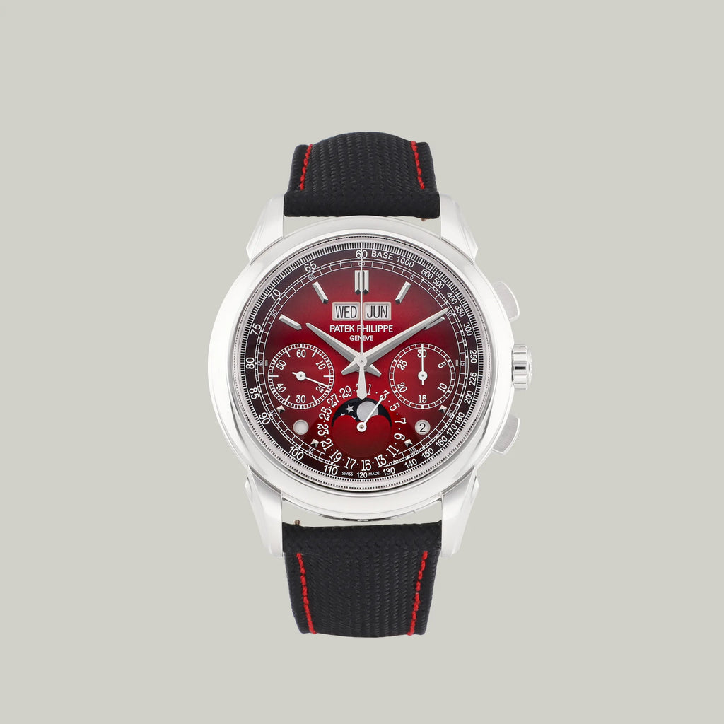 Patek Philippe Grand Complications Ref. 5270P-017 platinum red lacquer dial 
