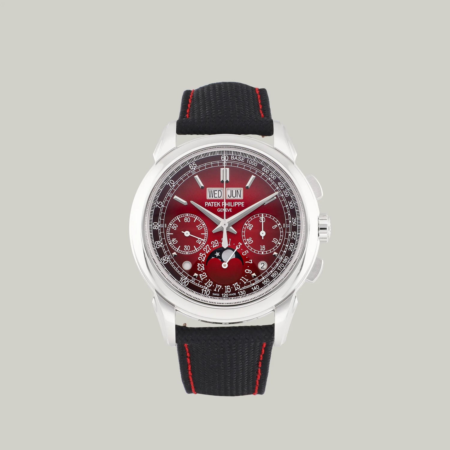 Patek Philippe Grand Complications Ref. 5270P-017 platinum red lacquer dial 