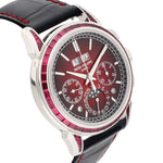 Patek Philippe Grand Complications Ref. 5271/12P-010 platinum with rubies and Lacquered red dial