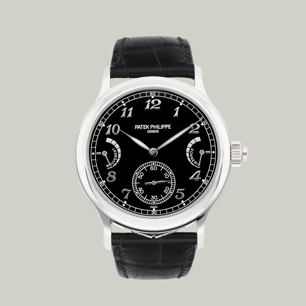 Patek Philippe Grand Complications Ref. 6301P-001 platinum black enamel